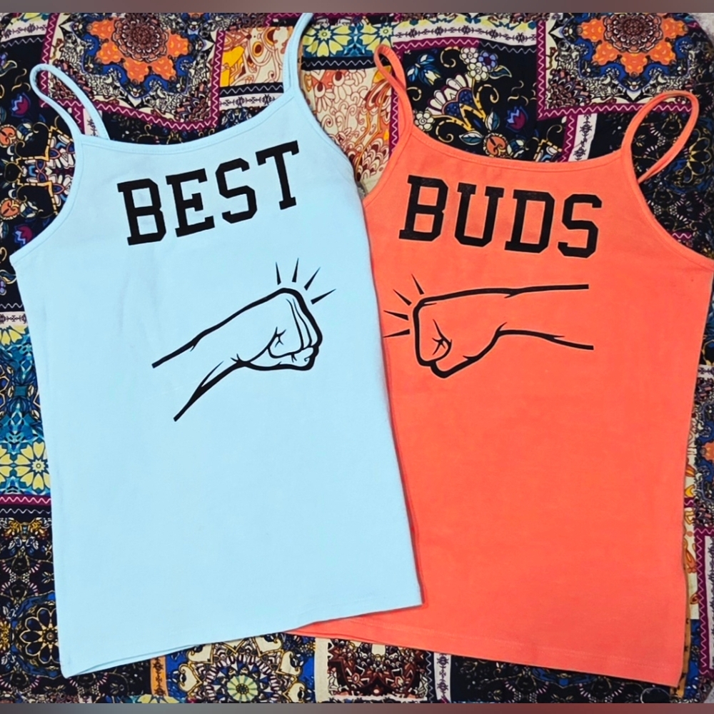 NWOT Best Buds Tank Tops Set